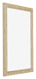 Mura MDF Photo Frame 20x30cm Sonoma Oak Front Oblique | Yourdecoration.co.uk