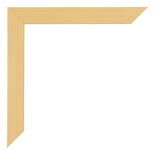 Mura MDF Photo Frame 20x40cm Beech Design Detail Corner | Yourdecoration.co.uk