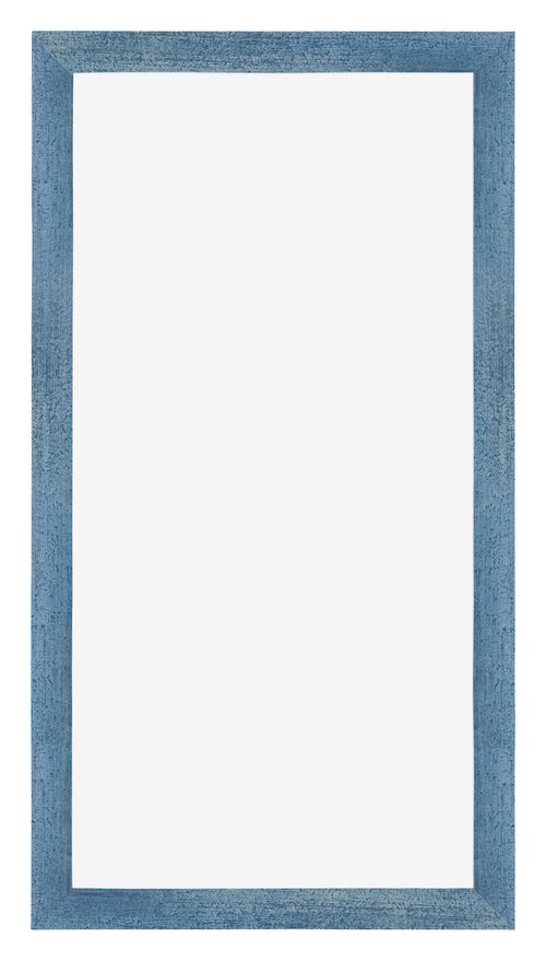 Mura MDF Photo Frame 20x40cm Bright Blue Swept Front | Yourdecoration.co.uk