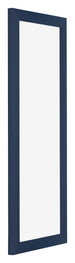 Mura MDF Photo Frame 20x60 Dark Blue Swept Front Oblique | Yourdecoration.co.uk