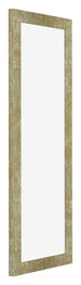 Mura MDF Photo Frame 20x60 Gold Antique Front Oblique | Yourdecoration.co.uk