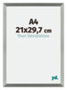 Mura MDF Photo Frame 21x29 7cm A4 Champagne Front Size | Yourdecoration.co.uk