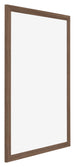 Mura MDF Photo Frame 21x29 7cm A4 Walnut Dark Front Oblique | Yourdecoration.co.uk