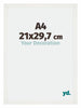 Mura MDF Photo Frame 21x29 7cm A4 White Wiped Front Size | Yourdecoration.co.uk