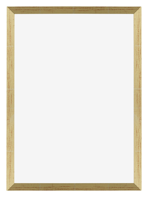 Mura MDF Photo Frame 21x30cm Gold Shiny Front | Yourdecoration.co.uk