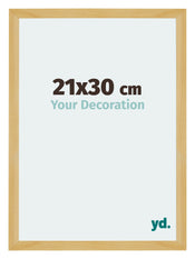 Mura MDF Photo Frame 21x30cm Pine Design Front Size | Yourdecoration.co.uk