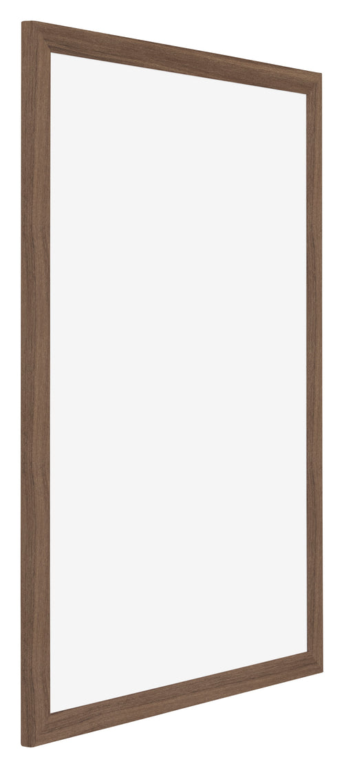 Mura MDF Photo Frame 21x30cm Walnut Dark Front Oblique | Yourdecoration.co.uk