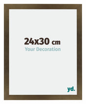 Mura MDF Photo Frame 24x30cm Bronze Design Front Size | Yourdecoration.co.uk