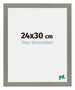 Mura MDF Photo Frame 24x30cm Gray Front Size | Yourdecoration.co.uk