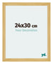 Mura MDF Photo Frame 24x30cm Pine Design Front Size | Yourdecoration.co.uk