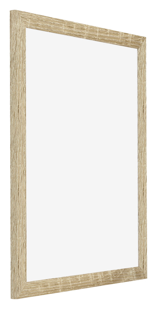 Mura MDF Photo Frame 24x30cm Sonoma Oak Front Oblique | Yourdecoration.co.uk