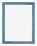 Mura MDF Photo Frame 24x32cm Clear Blue Swept Front | Yourdecoration.co.uk