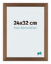 Mura MDF Photo Frame 24x32cm Copper Design Front Size | Yourdecoration.co.uk