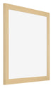 Mura MDF Photo Frame 25x25cm Maple Decor Front Oblique | Yourdecoration.co.uk