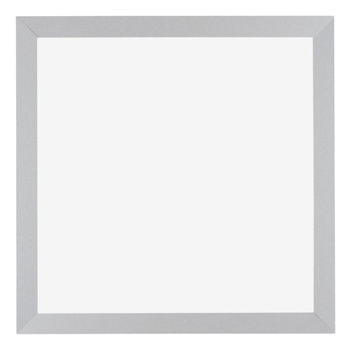 Mura MDF Photo Frame 25x25cm Silver Matte Front | Yourdecoration.co.uk