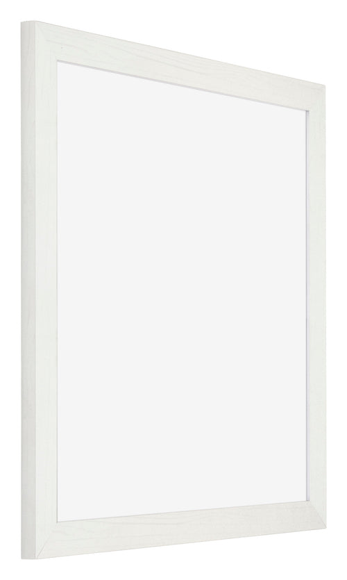 Mura MDF Photo Frame 25x25cm White Wiped Front Oblique | Yourdecoration.co.uk