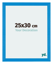 Mura MDF Photo Frame 25x30cm Bright Blue Front Size | Yourdecoration.co.uk