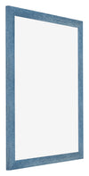 Mura MDF Photo Frame 25x30cm Bright Blue Swept Front Oblique | Yourdecoration.co.uk
