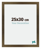 Mura MDF Photo Frame 25x30cm Bronze Design Front Size | Yourdecoration.co.uk