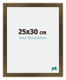 Mura MDF Photo Frame 25x30cm Bronze Design Front Size | Yourdecoration.co.uk