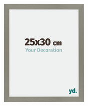 Mura MDF Photo Frame 25x30cm Gray Front Size | Yourdecoration.co.uk