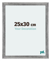 Mura MDF Photo Frame 25x30cm Gray Wiped Front Size | Yourdecoration.co.uk