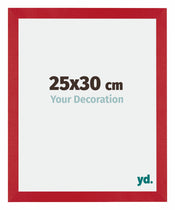 Mura MDF Photo Frame 25x30cm Red Front Size | Yourdecoration.co.uk