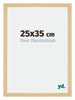 Mura MDF Photo Frame 25x35cm Maple Decor Front Size | Yourdecoration.co.uk