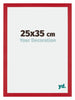 Mura MDF Photo Frame 25x35cm Red Front Size | Yourdecoration.co.uk