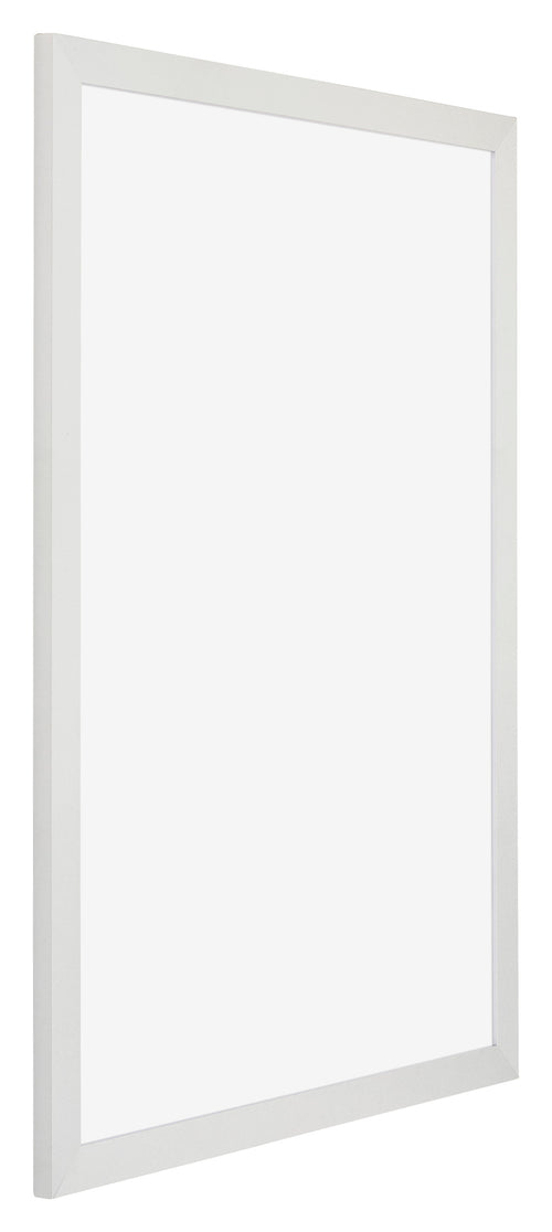 Mura MDF Photo Frame 25x35cm White Matte Front Oblique | Yourdecoration.co.uk