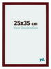 Mura MDF Photo Frame 25x35cm Winered Wiped Front Size | Yourdecoration.co.uk