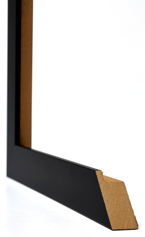 Mura MDF Photo Frame 25x75cm Dark Blue Swept Detail Intersection | Yourdecoration.co.uk