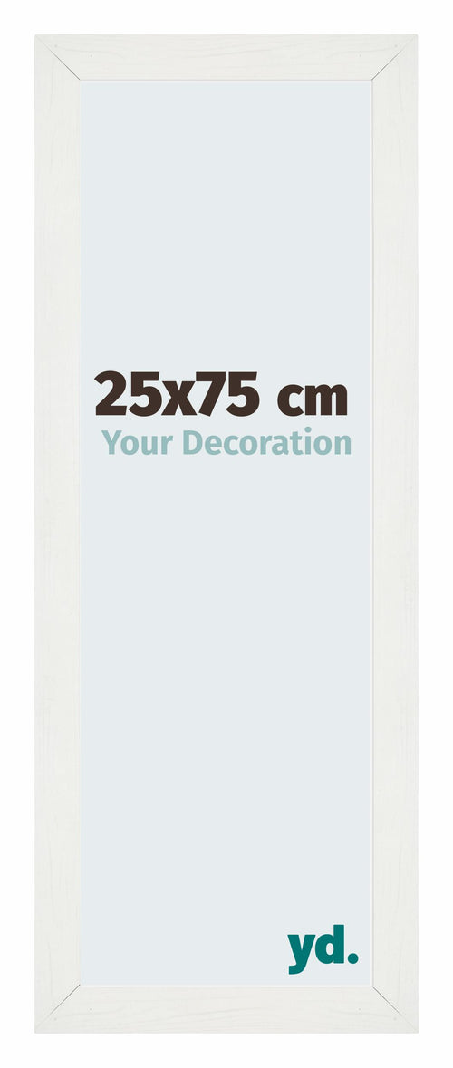 Mura MDF Photo Frame 25x75cm Maple Decor Front Size | Yourdecoration.co.uk