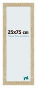 Mura MDF Photo Frame 25x75cm Sonoma Oak Front Size | Yourdecoration.co.uk