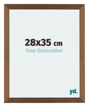 Mura MDF Photo Frame 28x35cm Copper Design Front Size | Yourdecoration.co.uk