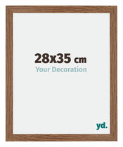 Mura MDF Photo Frame 28x35cm Oak Rustic Front Size | Yourdecoration.co.uk