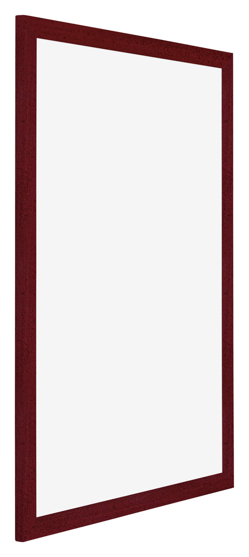 Mura MDF Photo Frame 29 7x42cm A3 Winered Wiped Front Oblique | Yourdecoration.co.uk