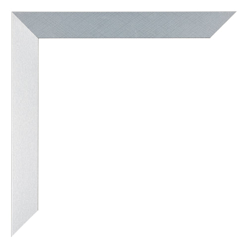 Mura MDF Photo Frame 30x30cm Aluminum Brushed Detail Corner | Yourdecoration.co.uk