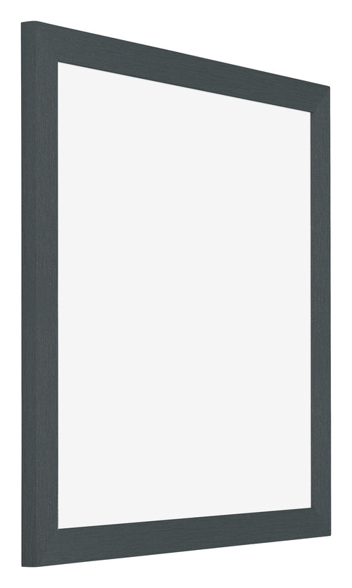 Mura MDF Photo Frame 30x30cm Anthracite Front Oblique | Yourdecoration.co.uk