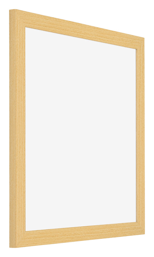 Mura MDF Photo Frame 30x30cm Beech Design Front Oblique | Yourdecoration.co.uk