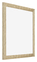 Mura MDF Photo Frame 30x30cm Sonoma Oak Front Oblique | Yourdecoration.co.uk