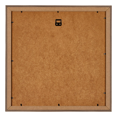 Mura MDF Photo Frame 30x30cm Walnut Dark Back | Yourdecoration.co.uk