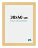 Mura MDF Photo Frame 30x40cm Beech Design Front Size | Yourdecoration.co.uk