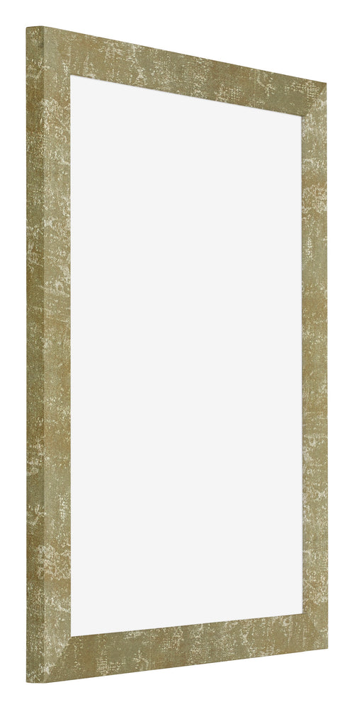 Mura MDF Photo Frame 30x40cm Gold Antique Front Oblique | Yourdecoration.co.uk