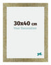 Mura MDF Photo Frame 30x40cm Gold Antique Front Size | Yourdecoration.co.uk