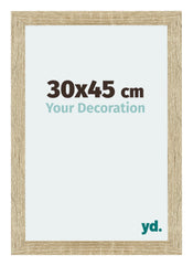 Mura MDF Photo Frame 30x45cm Sonoma Oak Front Size | Yourdecoration.co.uk