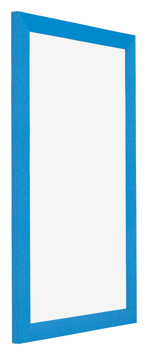 Mura MDF Photo Frame 30x50cm Bright Blue Front Oblique | Yourdecoration.co.uk