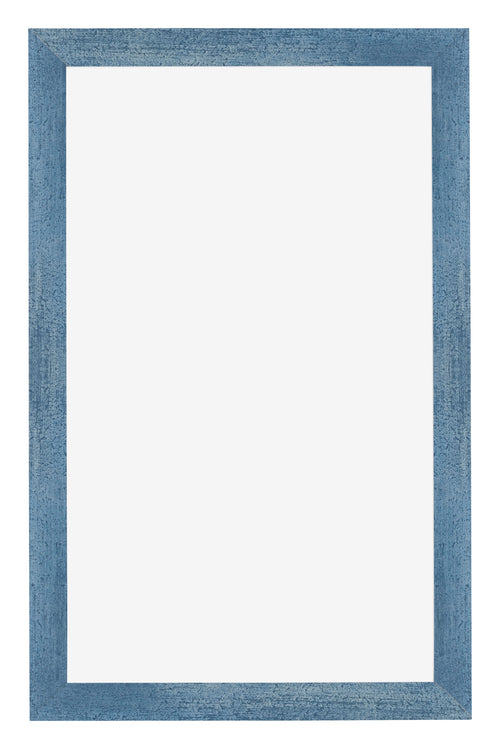 Mura MDF Photo Frame 30x50cm Bright Blue Swept Front | Yourdecoration.co.uk