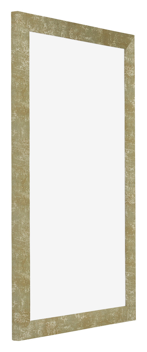 Mura MDF Photo Frame 30x50cm Gold Antique Front Oblique | Yourdecoration.co.uk