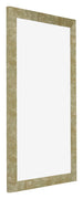 Mura MDF Photo Frame 30x50cm Gold Antique Front Oblique | Yourdecoration.co.uk